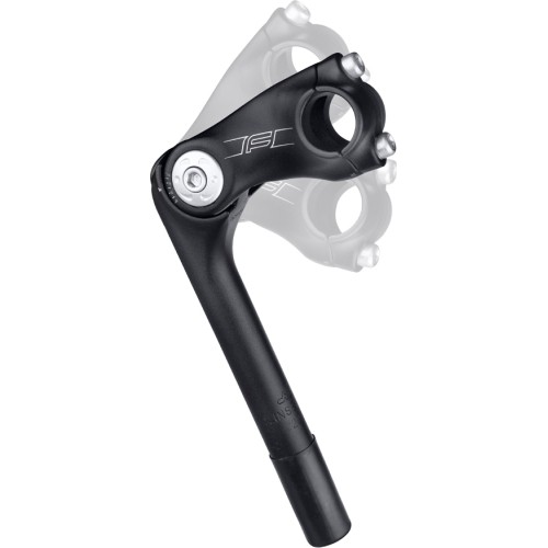 Wspornik kierownicy FORCE S6 1" 25,4 / 90mm, regulowany (aluminiowy, czarny)