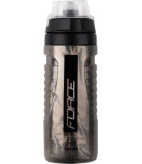 Bidon termiczny FORCE WARM 0,5 l (przezroczysty czarny)