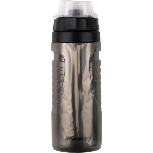 Bidon termiczny FORCE WARM 0,5 l (przezroczysty czarny)