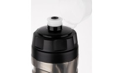 Bidon termiczny FORCE WARM 0,5 l (przezroczysty czarny)