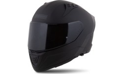 Kask motocyklowy Cassida Aero Solid, matowy czarny/szary