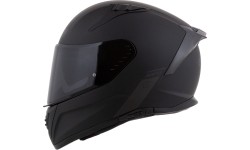 Kask motocyklowy Cassida Aero Solid, matowy czarny/szary