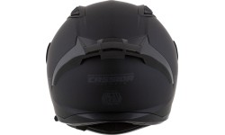 Kask motocyklowy Cassida Aero Solid, matowy czarny/szary