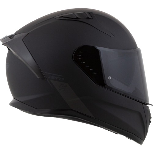 Kask motocyklowy Cassida Aero Solid, matowy czarny/szary