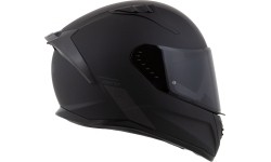 Kask motocyklowy Cassida Aero Solid, matowy czarny/szary
