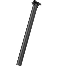 Sztyca podsiodłowa FORCE P6.3 Carbon 30.9 x 400 mm, karbon (czarna)