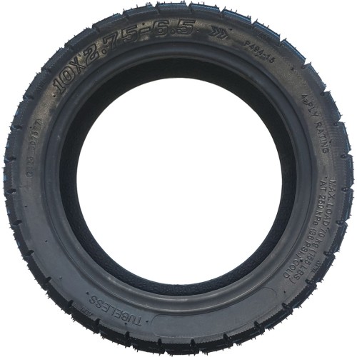 Bekamerinė padanga 10" x 2.75-6.5 // elektriniam paspirtukui, bekamerinė (Kukirin G2, G3, G2 Master)