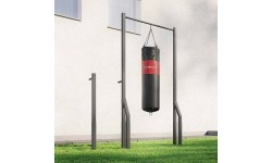 Zewnętrzny drążek do podciągania z uchwytem na worek i krótkimi poręczami do dipów MO-Z3 - Marbo Sport