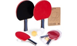 Zestaw do tenisa stołowego 2 paletki do ping-ponga 3 piłeczki