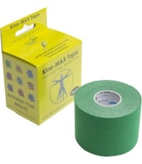 Žalios spalvos kinezioteipas Kine-MAX SUPER PRO COTTON