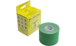 Žalios spalvos kinezioteipas Kine-MAX SUPER PRO COTTON