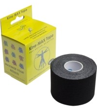 Juodos spalvos kinezioteipas Kine-MAX SUPER PRO COTTON