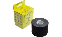 Juodos spalvos kinezioteipas Kine-MAX SUPER PRO COTTON