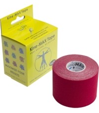 Raudonos spalvos kinezioteipas Kine-MAX SUPER PRO COTTON