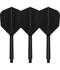 Piórka do darta Target K-Flex No.6 Medium, 3 szt. - Czarny