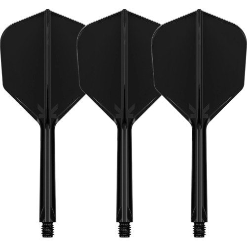 Piórka do darta Target K-Flex No.6 Medium, 3 szt. - Czarny