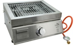Grill gazowy stołowy NAPOLI + piec do pizzy + płyta grillowa