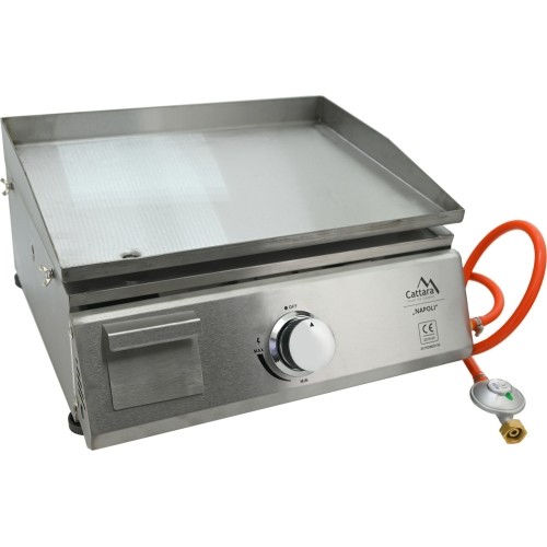 Grill gazowy stołowy NAPOLI + piec do pizzy + płyta grillowa