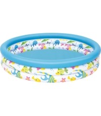 Basen dmuchany Bestway Fish 122x25 cm
