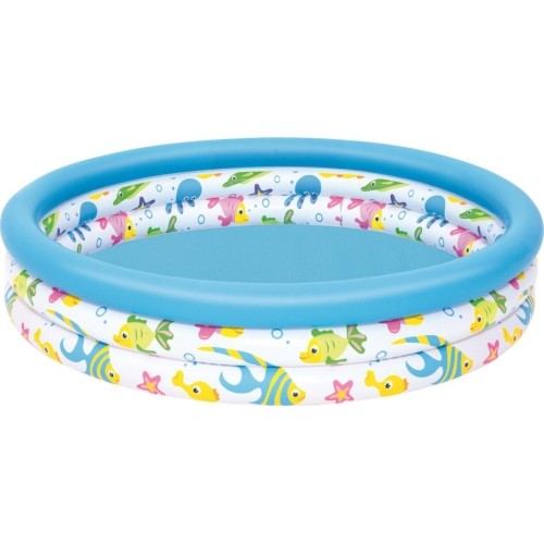 Basen dmuchany Bestway Fish 122x25 cm