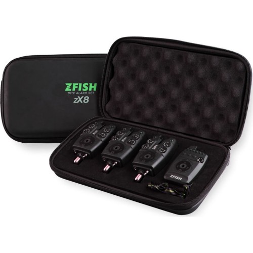 Zestaw sygnalizatorów brań ZFISH Zx8 4+1