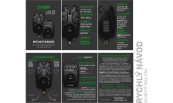Zestaw sygnalizatorów brań ZFISH Zx8 4+1