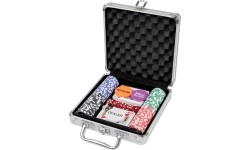 Philos Poker set case aluminum100 chips 11,5 gr