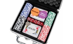 Philos Poker set case aluminum100 chips 11,5 gr