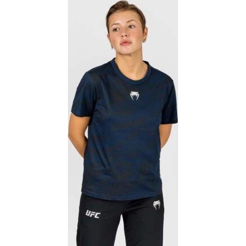 UFC Fusion by Venum Fight Week Women’s Short Sleeve Cotton T-Shirt - Oceanic Blue