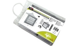 Ścianki boczne do pawilonu WINDOW 2x3 m 420D, szare, wodoodporne