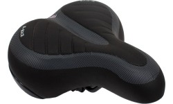 Siodełko BENSON E-BIKE 235 x 195 mm (czarno-szare)