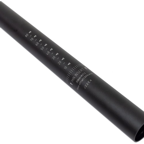 Wspornik siodełka KOGA 27.2 x 350 mm, aluminium (czarny)