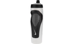 Bidon Nike NK Refuel Bottle Grip 24Oz czarno-biały N1010867