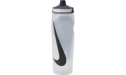 Bidon Nike NK Refuel Bottle Grip 24Oz czarno-biały N1010867