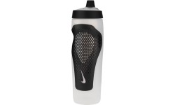 Bidon Nike NK Refuel Bottle Grip 24Oz czarno-biały N1010867