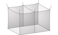 BasicNature Mosquito net 'Classic plus'