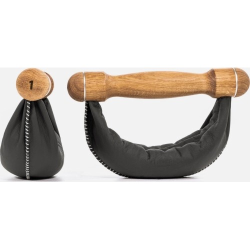 Zestaw hantli dębowych SwingBells Eiche - 4 kg