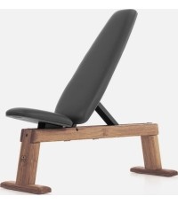 Ławka treningowa WeightBench Vintage - Echtleder