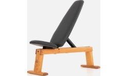 Ławka treningowa WeightBench, wiśnia - Echtleder