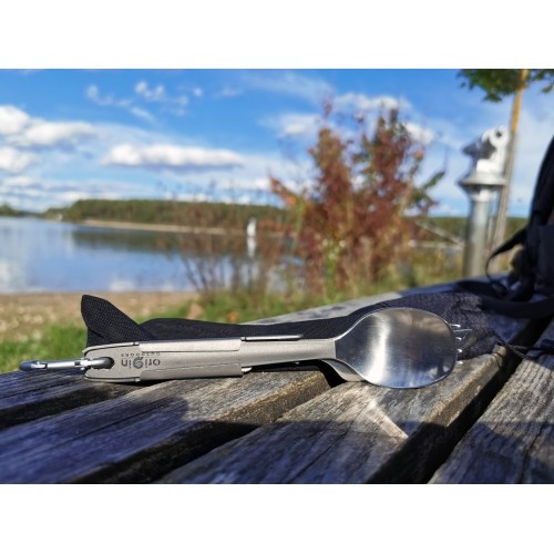 Sztućce Origin Outdoors German Army „Titanium“