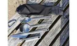 Sztućce Origin Outdoors German Army „Titanium“