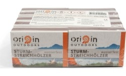 Wiatroodporne zapałki outdoorowe Origin Outdoors - 10 pudełek