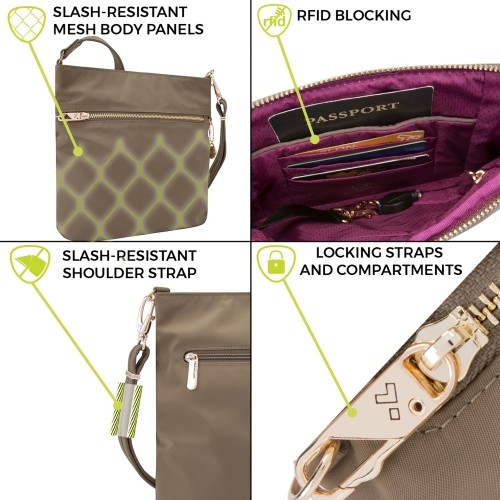 Travelon Shoulder Bag 'Anti Theft'