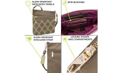 Travelon Shoulder Bag 'Anti Theft'