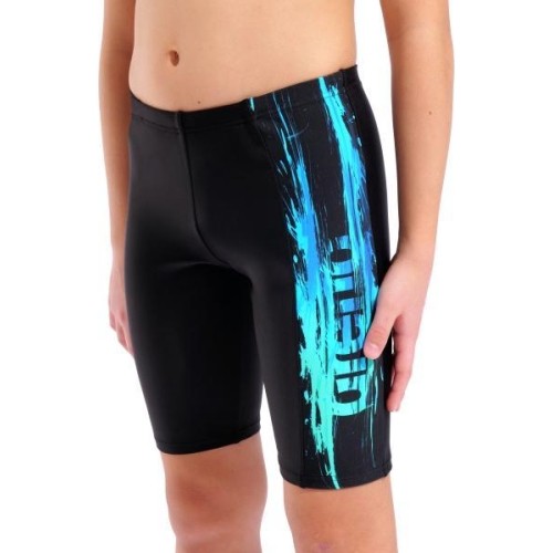 Spodenki do pływania B Paint Swim Jammer Black-Black Multi, 10-11 lat - 550