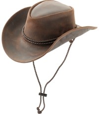 Origin Outdoors Leather Hat 'Trapper'