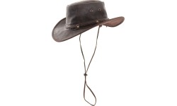 Origin Outdoors Leather Hat 'Crushable'