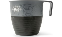 Kubek turystyczny składany UCO - 350 ml, szaro-czarny