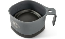 Kubek turystyczny składany UCO - 350 ml, szaro-czarny