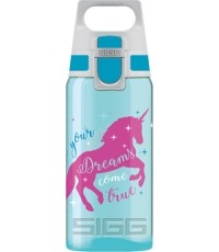 Bidon Butelka podróżna dla dzieci SIGG Viva Kids One - 0,5 l, Jednorożec